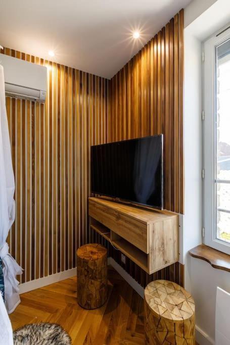 Proche Paris - Style Bali 350 M Gare Mantes Apartment Luaran gambar